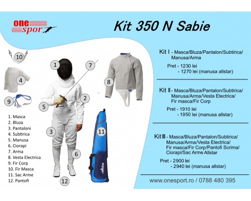 Kit III 350N Sabie