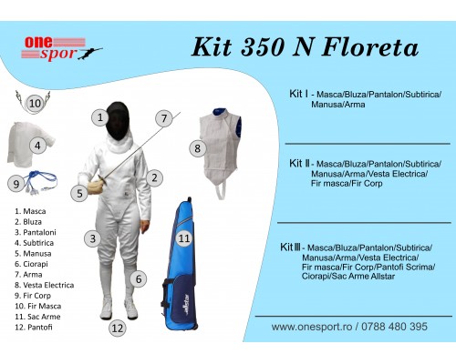 Kit III 350N Floreta